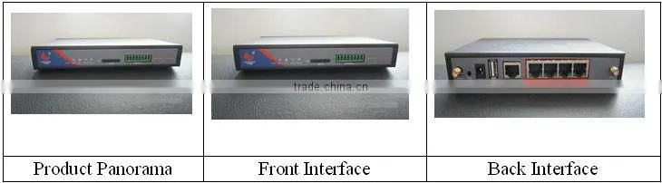 5xLAN Industrial wireless 4G LTE outdoor Router