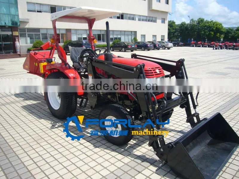 JINMA tractor with front loader and Farm equipment (CE certificate, 18-80HP)
