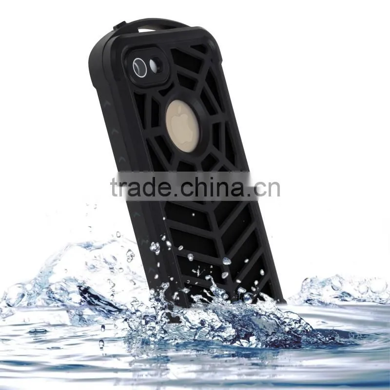 Waterproof case with clear sound, spider mobile phone case