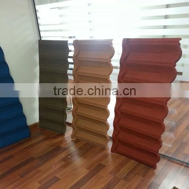 high quality selling well beautiful and colorful types of roof tiles