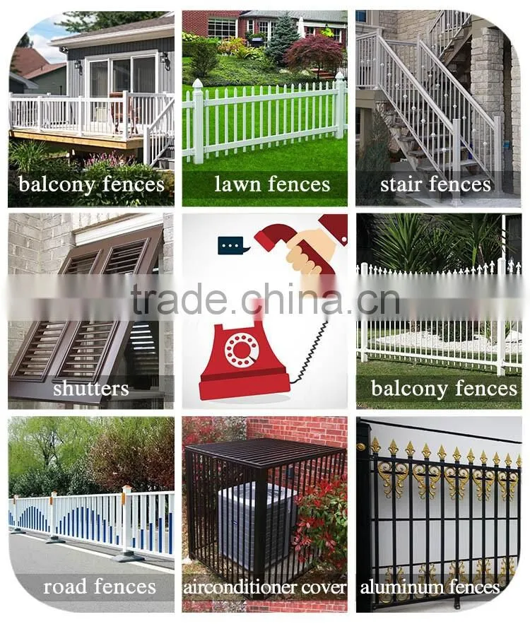Factory Supply Perimeter Protection Garden Posts Fencing
