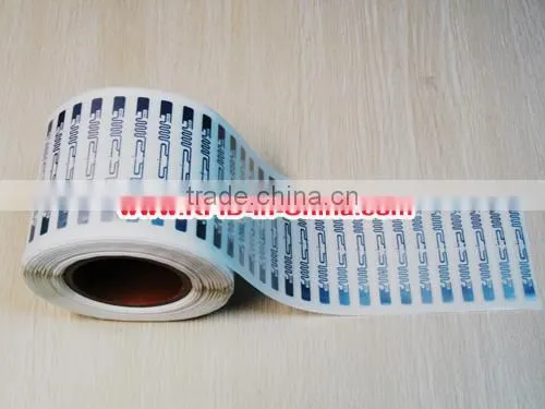 CMYK RFID Adhesive Label Printing for Package Tracking System