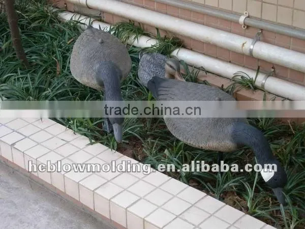 OEM blow molding Plastic EVA PE goose hunting decoy Huizhou factory
