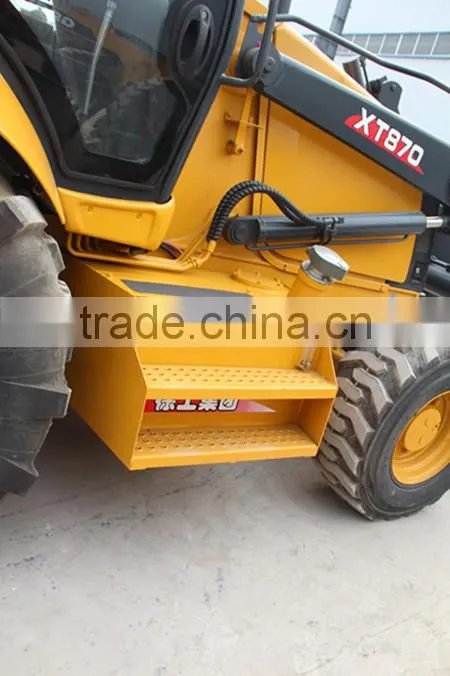 1.2m3 Bucket Capacity Cheap Price Backhoe Loader XT870