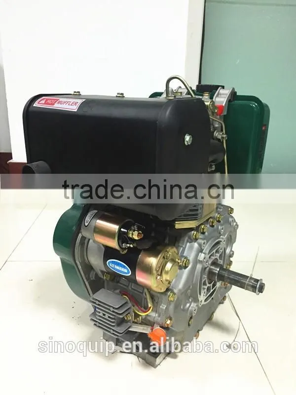 Customized Model S192F Portable 13hp Electric Start Moteur Diesel