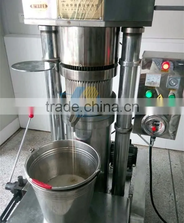 2017 high oil yield cold pressing walnuts oil extracting press machine