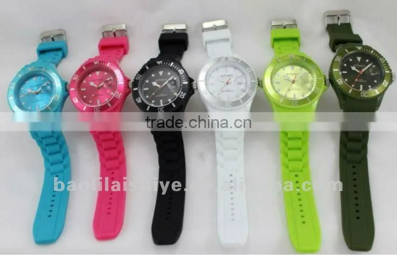 New fashion silicone sport watches unisex watch