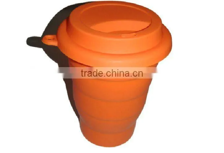 Free samples fashion silicone collapsible cup