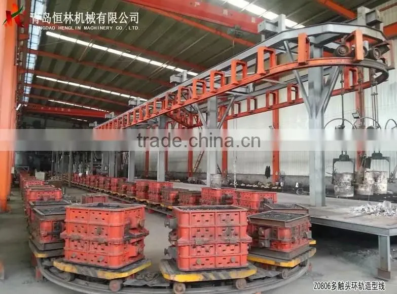industrial production Clay Sand Molding Line