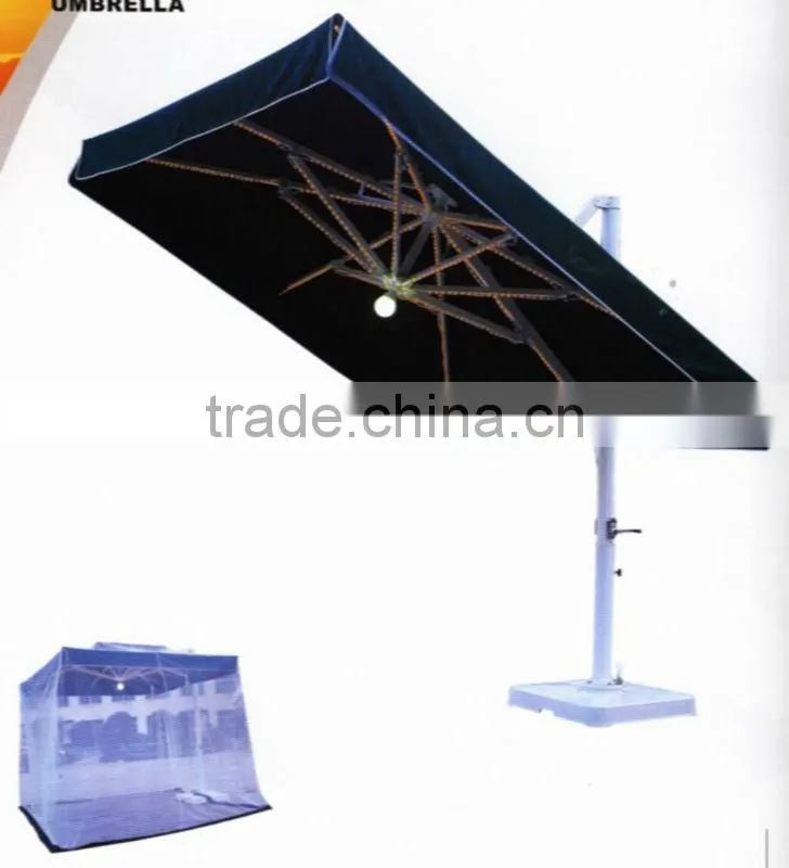 alu rectangular hanging umbrella 11322-3