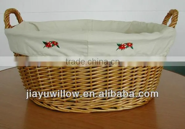 HOT Eco-friendly wicker bread baskets fruit basket for sale