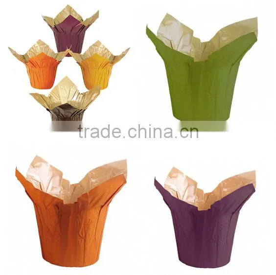 6 inch Natural Kraft Pot Cover/pot covers and planters