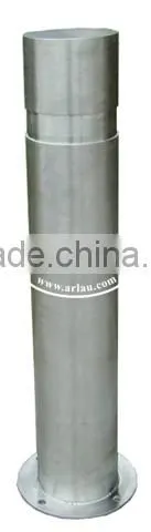 Arlau Square Steel Bollards,Fixed Parking Traffic Barrier,Road Traffic Bollard