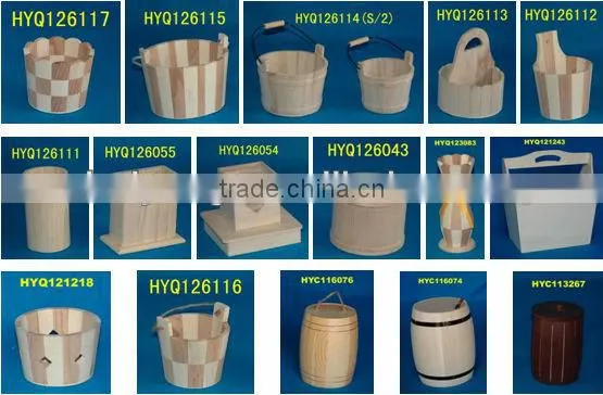 wood bucket kit