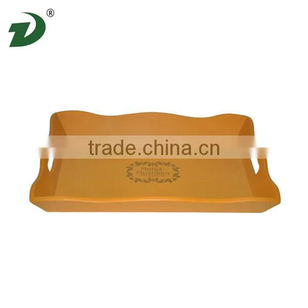 Wholesale custom wooden material coaster for home decoration