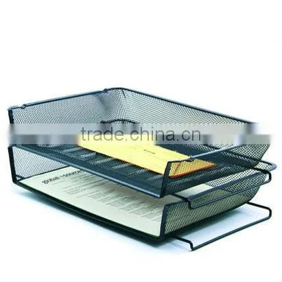 2014 best selling 4 tier office metal stackable desk letter tray,office desk tray