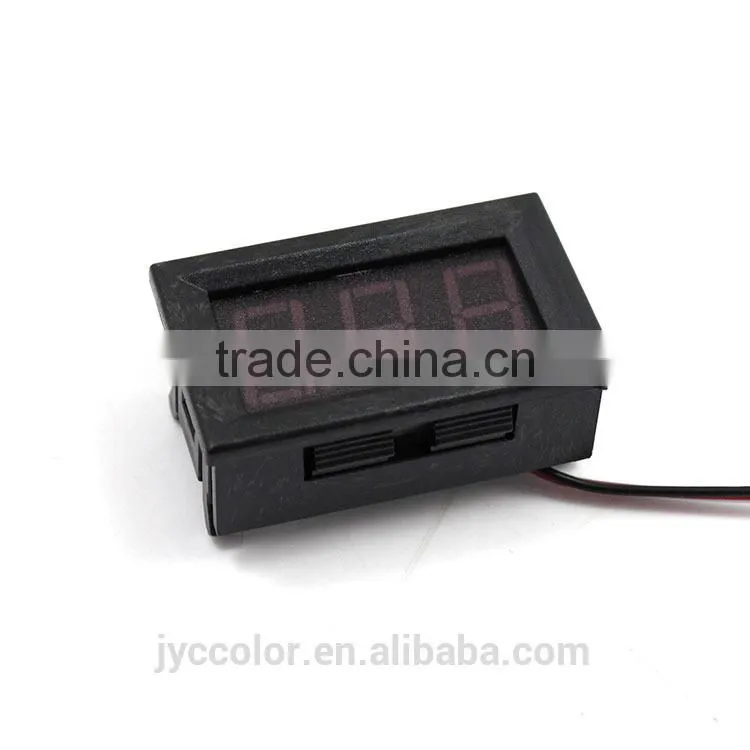 LED Panel Meter Mini Digital Voltmeter Volt Voltage Meter DC 0-30V