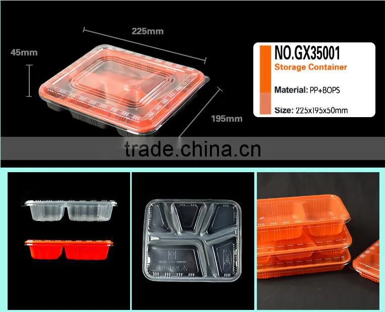 disposable plastic plates with compartments,high quality plastic plates with compartments,custom disposable plastic plates with