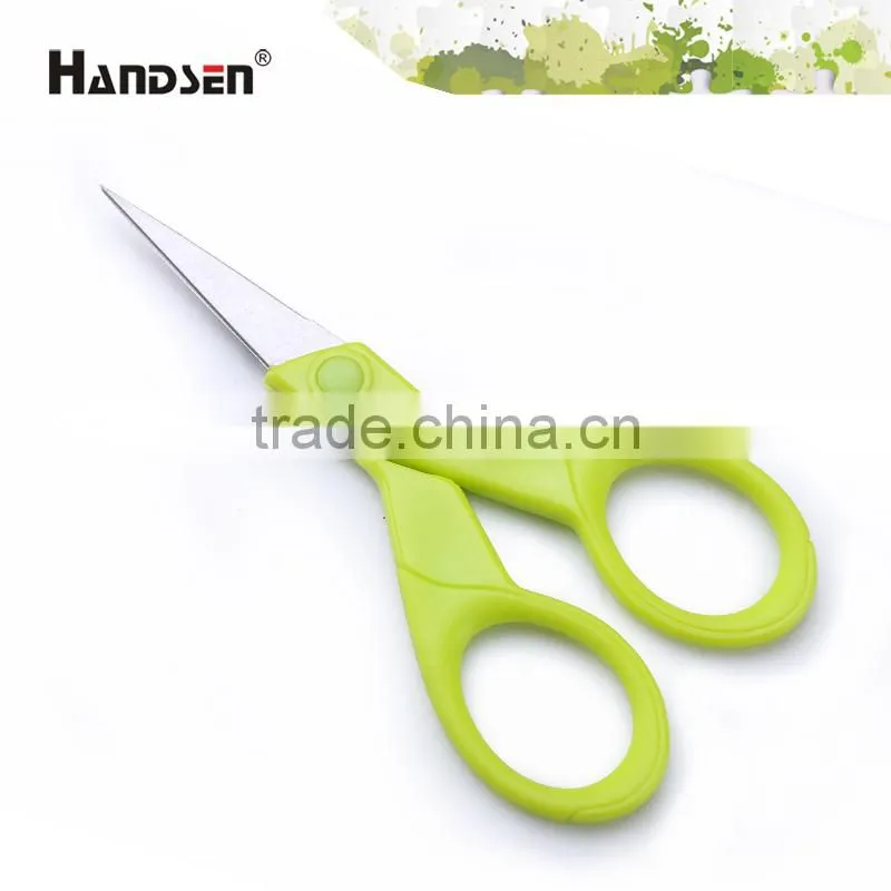5-1/4" smooth handle sharp point tip office scissors