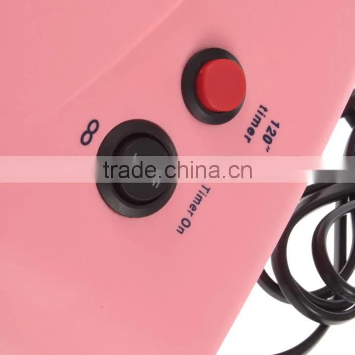 36W UV Nail Art Lamp Gel Curing Tube Light Dryer 220V Pink UV Lamp Nail