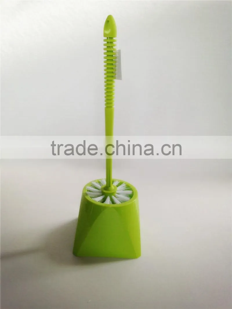Plastic Toilet Bowl Brush with holder