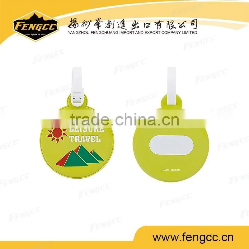 Popular Custom Name Tag special style plastic cheap luggage