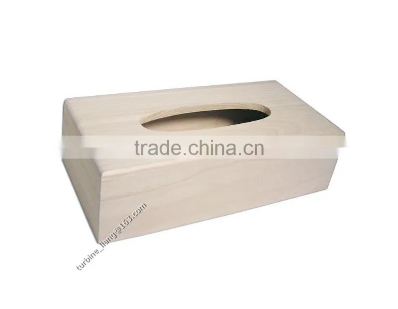 2016 hot sales cheap wooden tissues box whosale