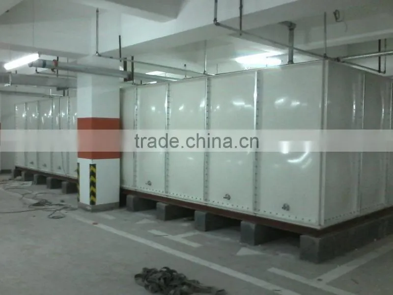 Porcelain enameled tank and SMC water tank