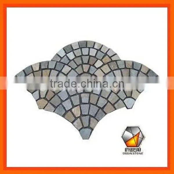 Meshed Slate Flagstone Paving Stone