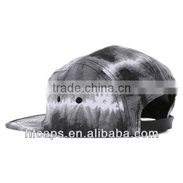 2013 fashion smoke cheap flat bill custom plain black 5 panel cap