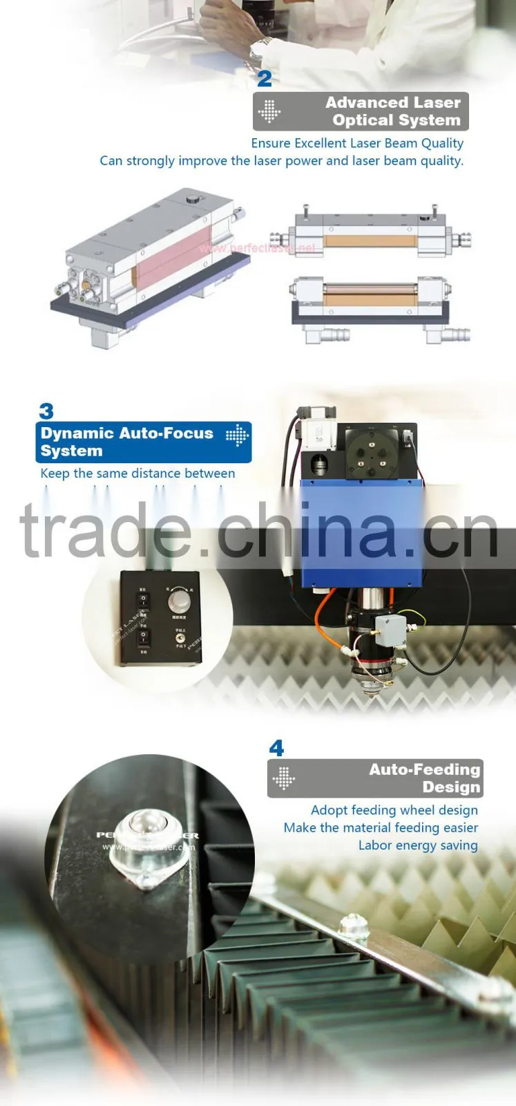 metal fridge magnet laser cutting machine 300W