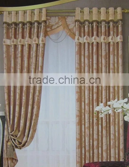100%polyester jacquard curtain fabric