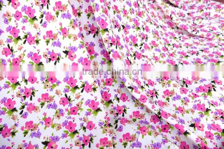 Fashion shirt garment plain dyed TC 45x45 poplin fabric