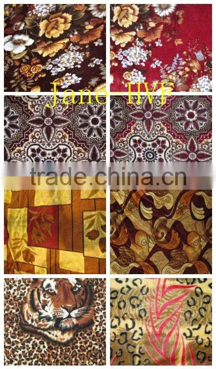 100% polyester upholstery fabric(velour fabric)