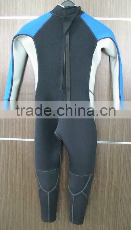 Adult long sleeve neoprene scuba wetsuit/Diving suit with zipper