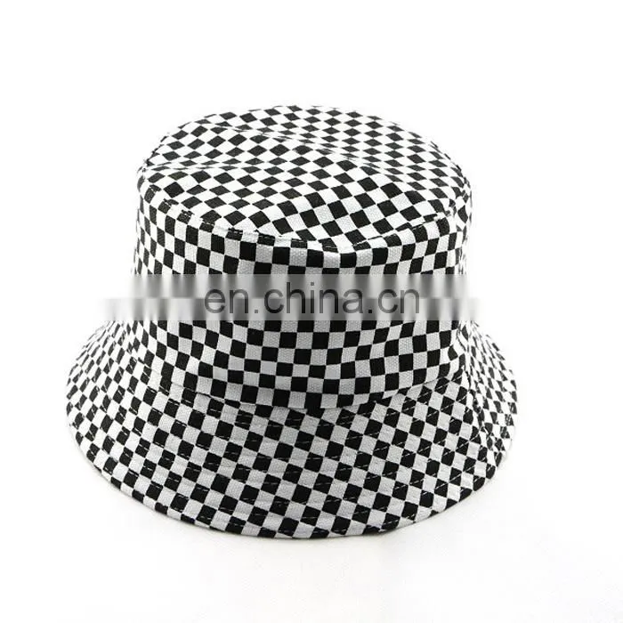 Multifunctional embroidery bucket hats with zipper pocket