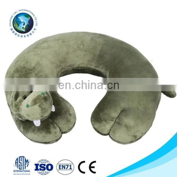 Promotional fashion funny neck pillow with speaker cute plush monkey toy cheap pillow