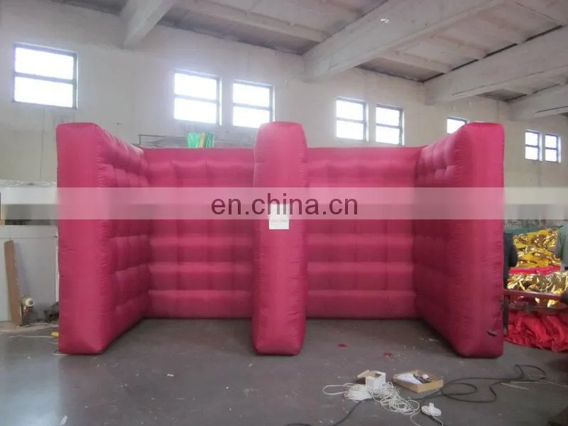 customized small inflatable air tent, led inflatable booth for sale