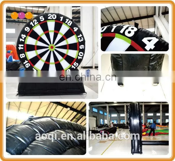 Commercial use inflatable dart game/inflatable soccer darts