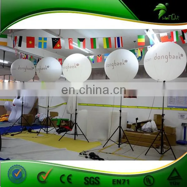 Lamp Aluminum Inflatable Wire Ball LED Lighting Mini Plasma Ball LED Lighted Topiary Balloon