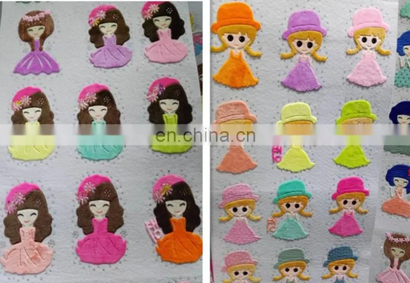 Cute Rhinestone Chenille Hot Fix Motif Embroidered Patches