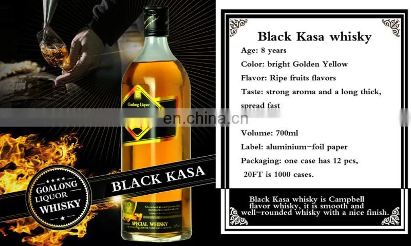 Goalong China wholesale whisky for all importers