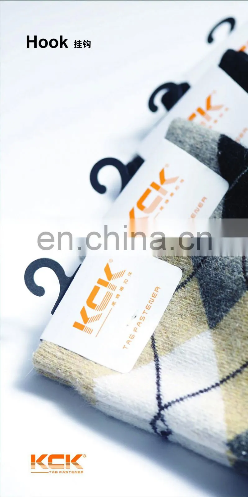 KCK plastic shocks hook ,packaging plastic hook,flip-flop hangers