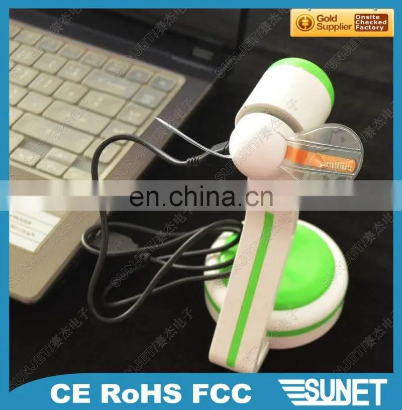 SUNJET Best Selling Item 2018 New Product Portable Flashing Table Fan Parts