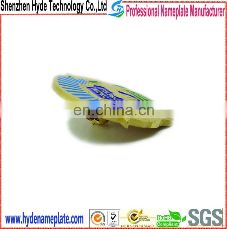 Tag Type and zinc Material metal bag logo