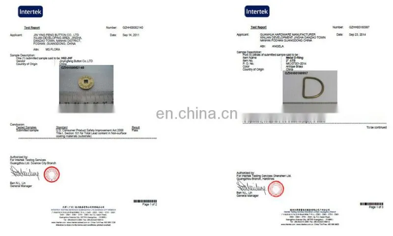 Metal zinc alloy custom sewing buttons