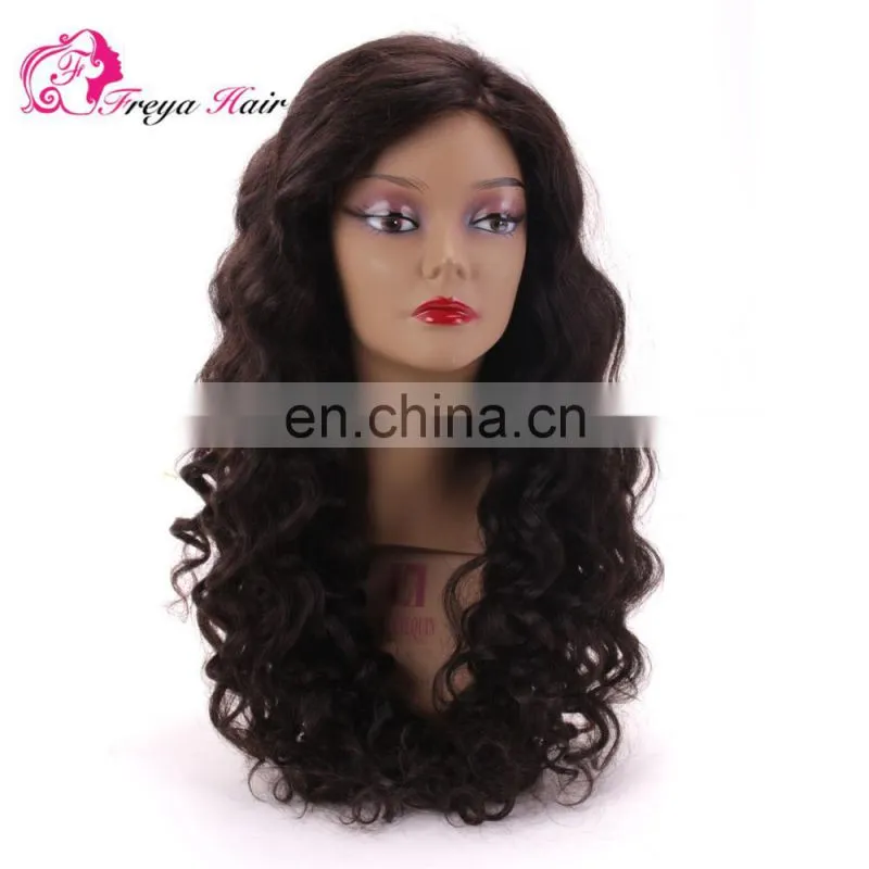 2017 New Designed Virgin Indian Women Hair Wig Body Wave Cheap Price Glueless Full Lace Human Hair Wig For Black Women