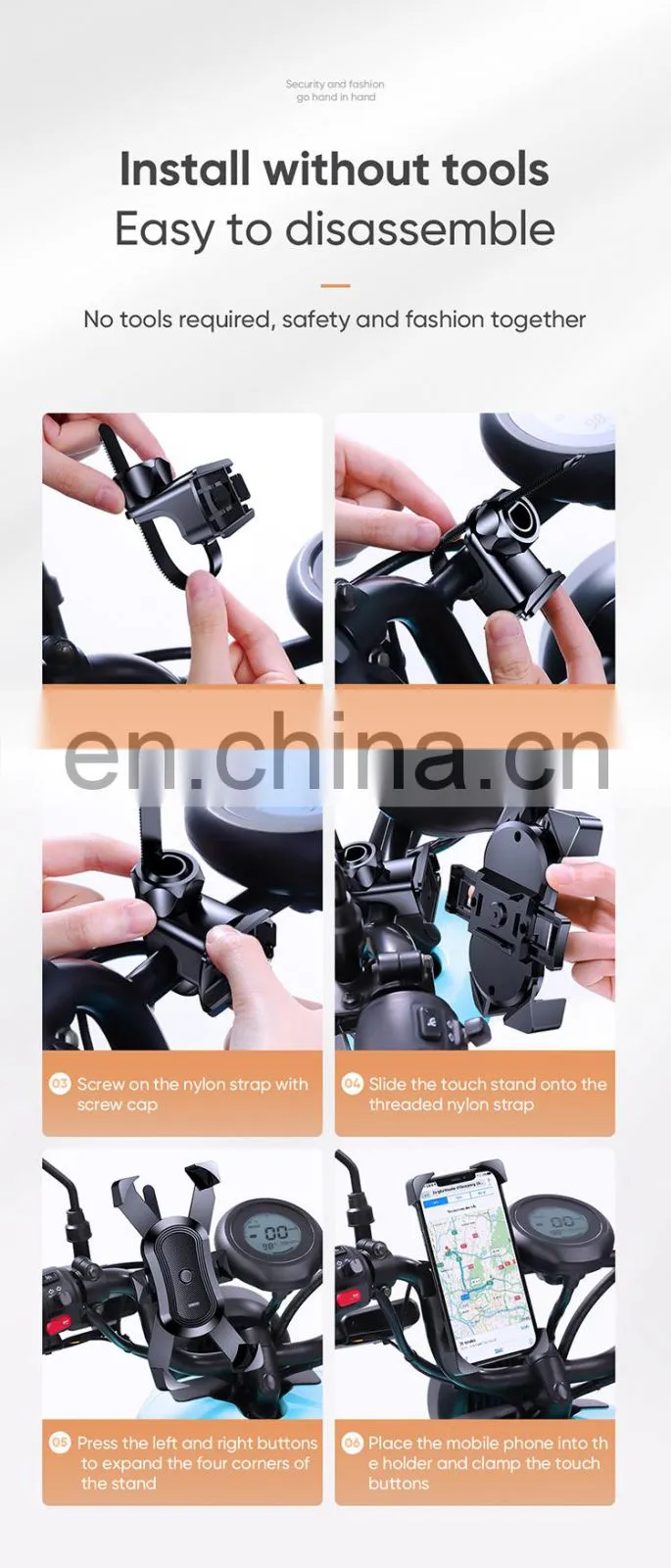 Joyroom bike holder bicycle phone holder for bicycle