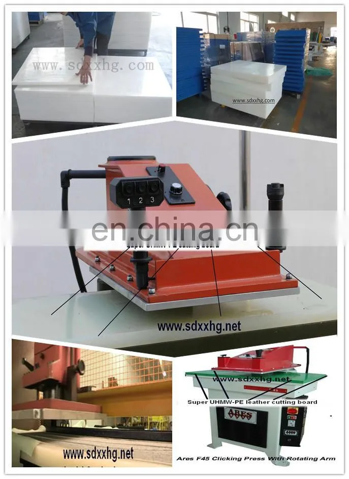 uhmw block customized pe plastic parts