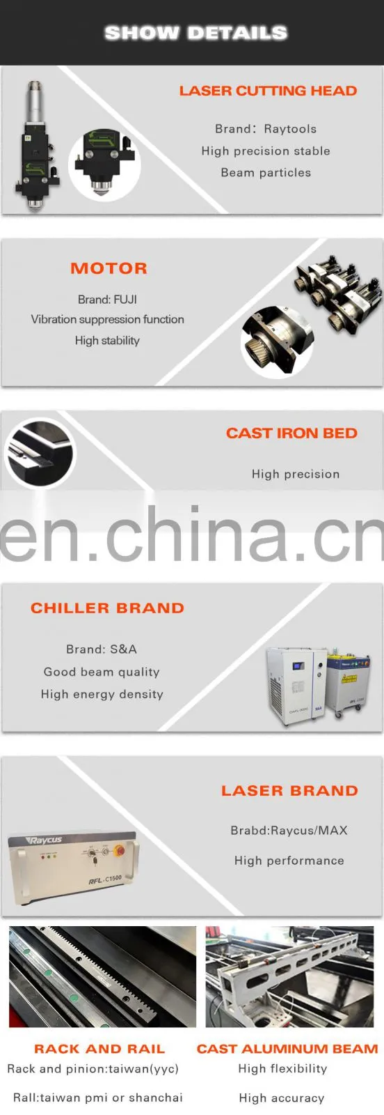 Procurement Festival Promotion cnc 1000w ipg fiber laser cutting machine